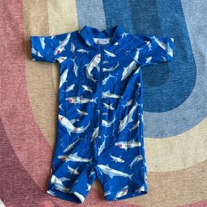 Hanna Andersson Blue Kids Swimsuit